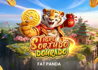 Tigre Sortudo Dourado - AUTOCUAN777